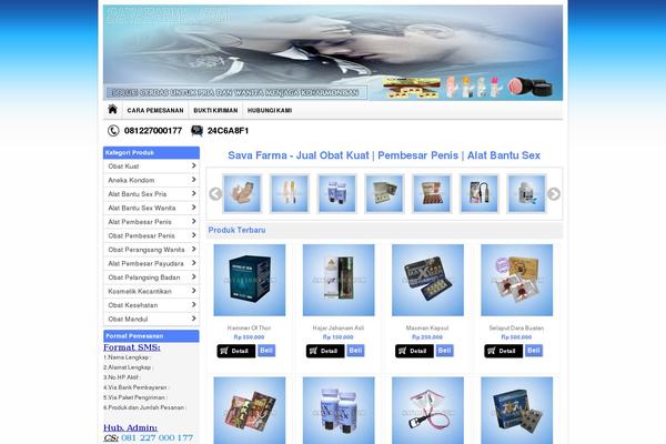 WP-Grosir theme site design template sample