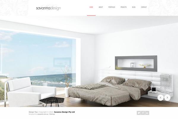 savannadesign.com.au site used Savanna