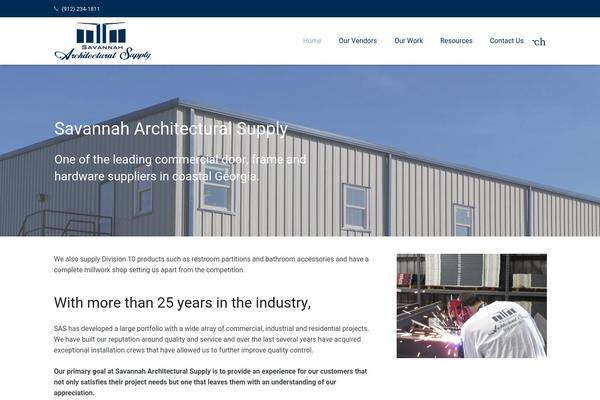 Zephyr-child theme site design template sample