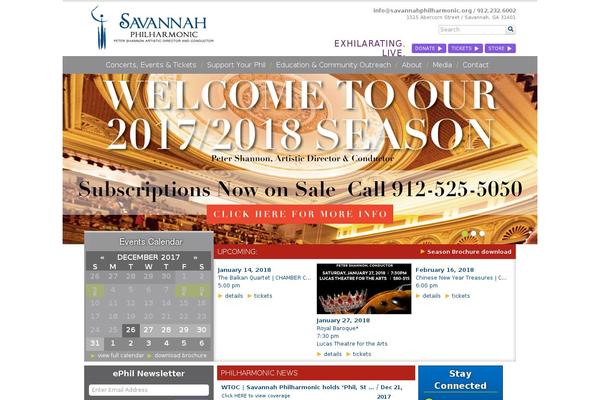 Site using Events-calendar-pro plugin
