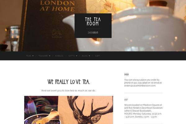 Hemingway theme site design template sample