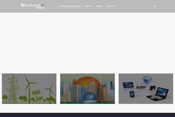 savannapride.com site used Bridge-theme