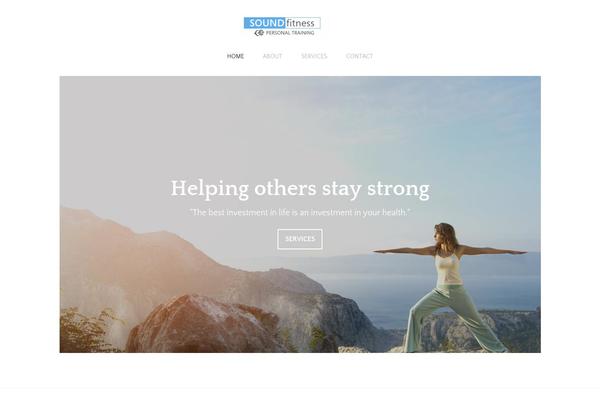 Jupiter theme site design template sample