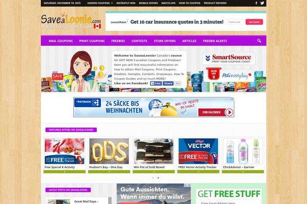 Site using Elementor plugin