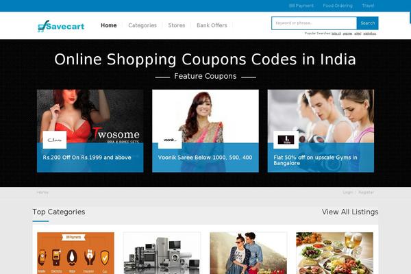 Cp theme site design template sample