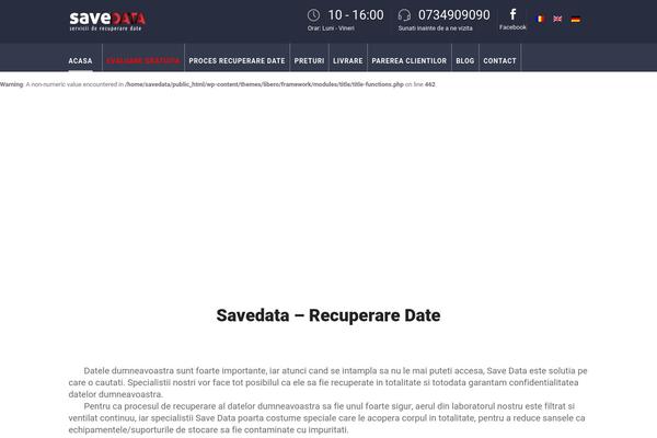 Libero theme site design template sample