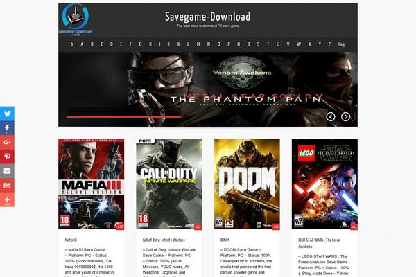 Theron_lite theme site design template sample