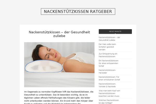 Bulan theme site design template sample