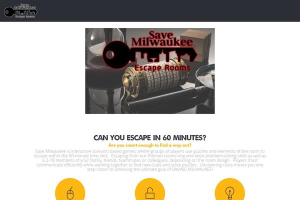 Escape theme site design template sample