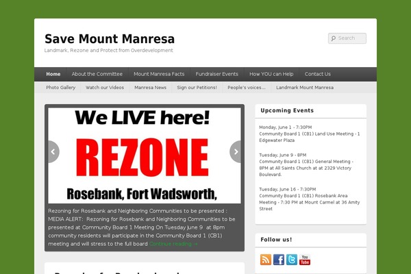 Site using Easy Social plugin