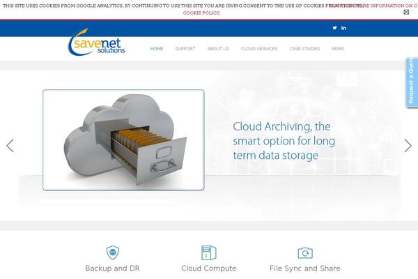 savenetsolutions.com site used Savenet