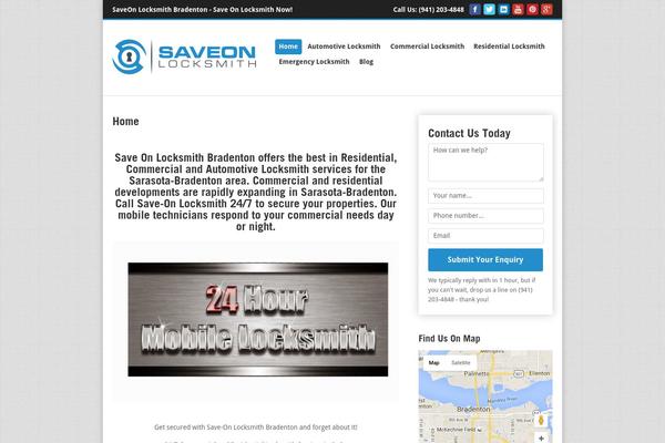 Local Business theme site design template sample