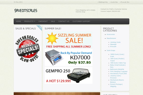 Site using Gold_cart_plugin plugin