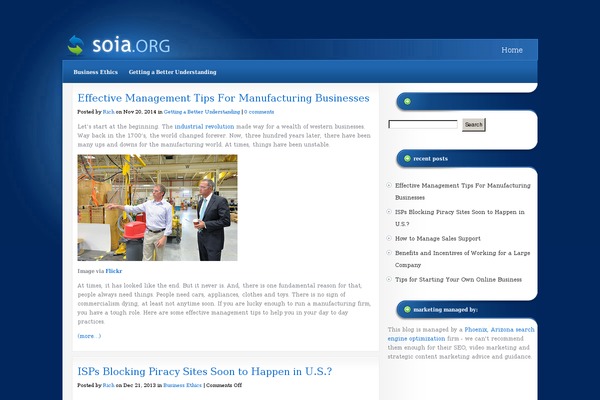 Studioblue theme site design template sample