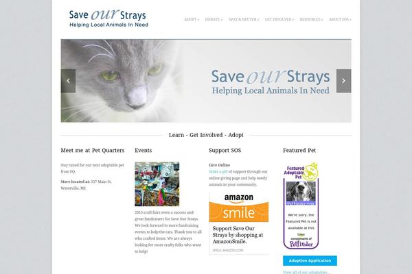 Adapt theme site design template sample
