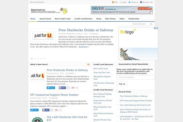 Daily theme site design template sample