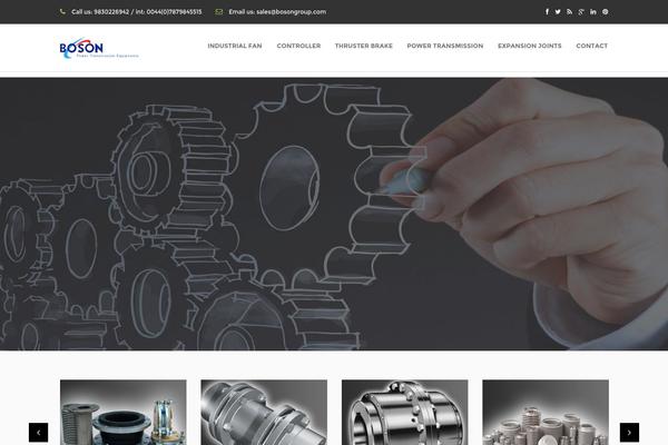 Bcs theme site design template sample