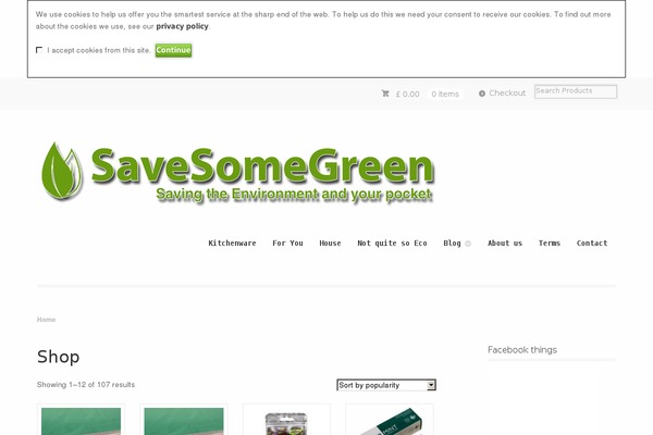 Site using EU Cookie Directive plugin