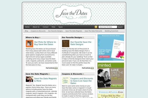savethedates.com site used Sitegraduatenews