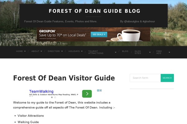 Hemingway theme site design template sample