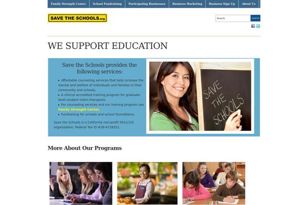 Academica theme site design template sample