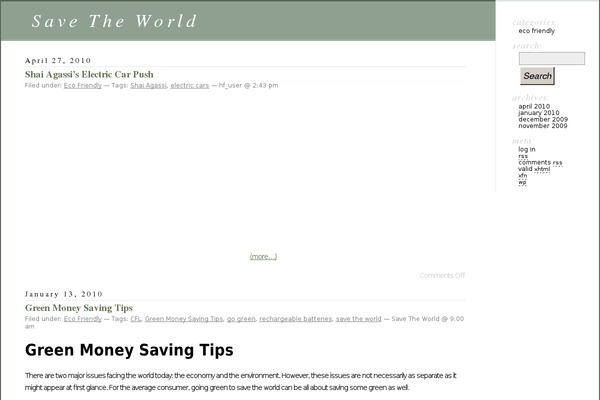 Twenty Nineteen theme site design template sample