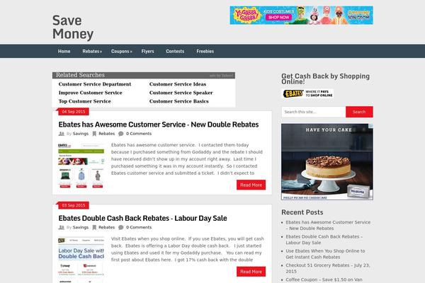 Ribbon theme site design template sample