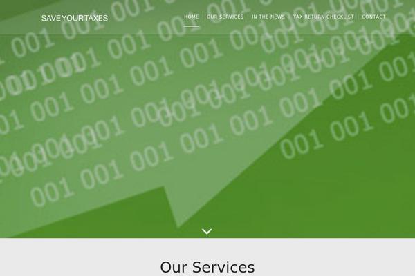 Enfold theme site design template sample