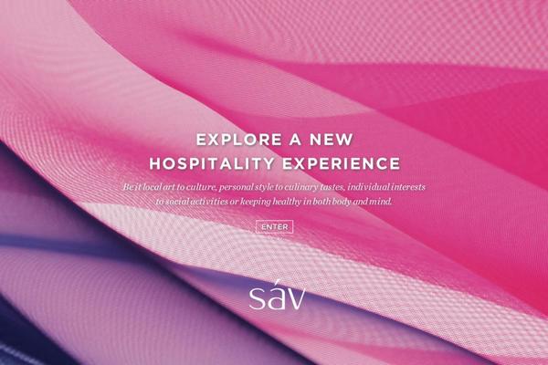 savhospitality.com site used Sav