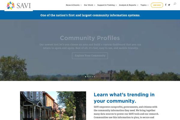 savi.org site used Savi
