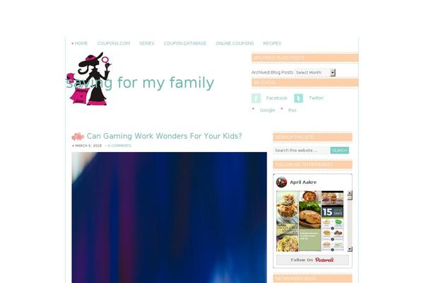 Pretty theme site design template sample