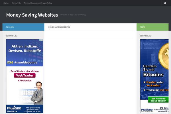 evolve theme site design template sample