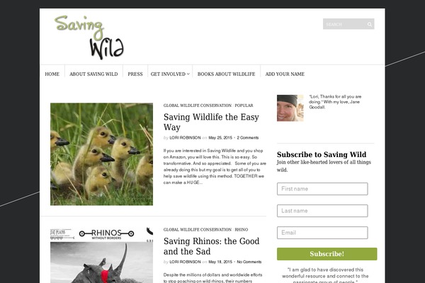 Site using Digg Digg plugin