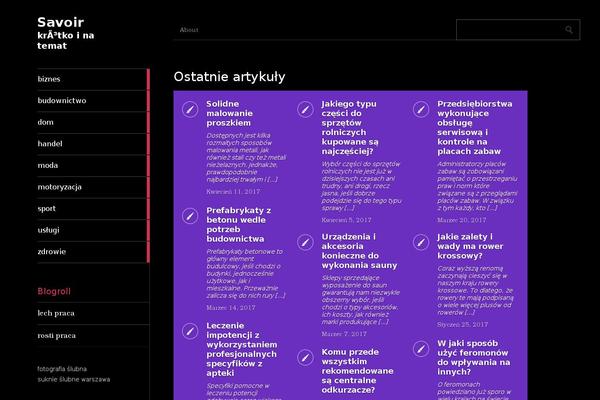 Metro CreativeX theme site design template sample
