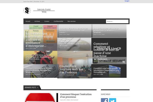 Extranews theme site design template sample