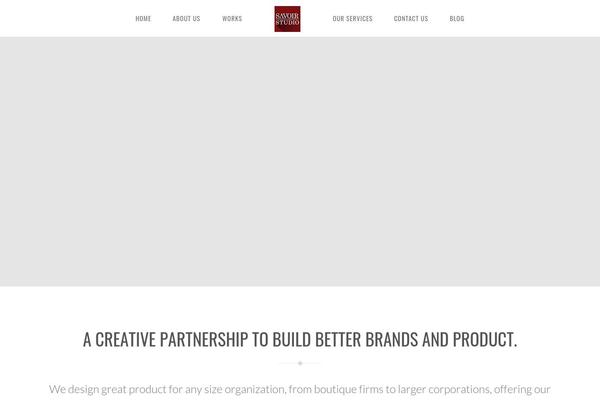 Vela theme site design template sample