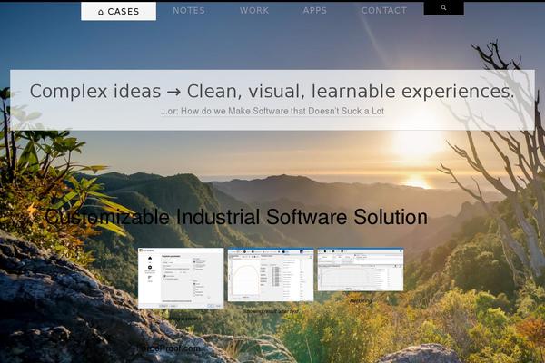 Site using Flying-pages plugin