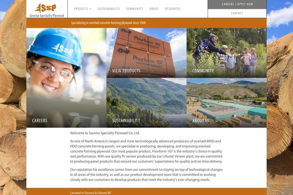 savonaspecialtyplywood.com site used Savona