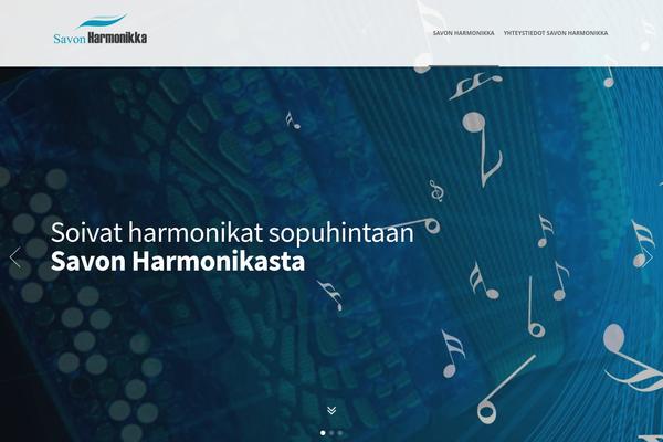Mobius theme site design template sample
