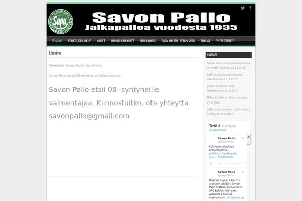 SPORTY theme site design template sample