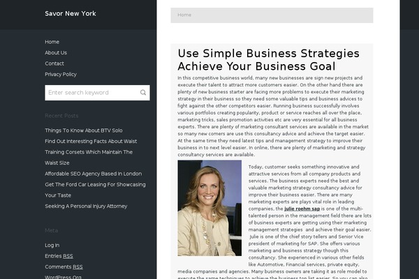 Phat theme site design template sample