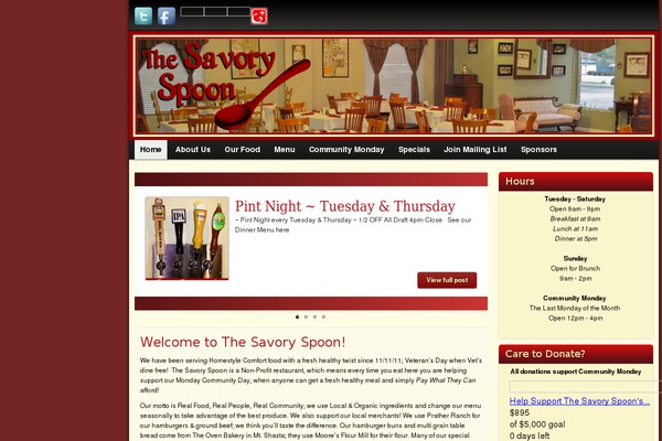 Site using Facebook plugin