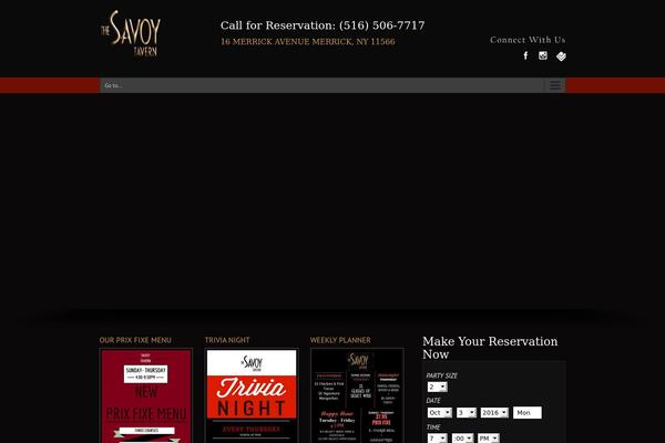 Site using Easy-restaurant-menu-manager plugin
