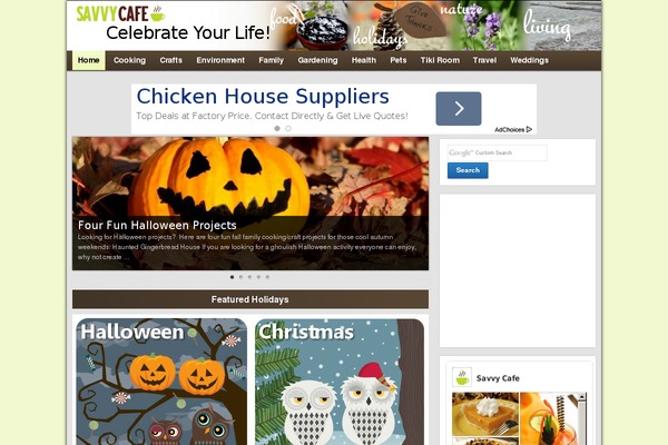 Academica theme site design template sample
