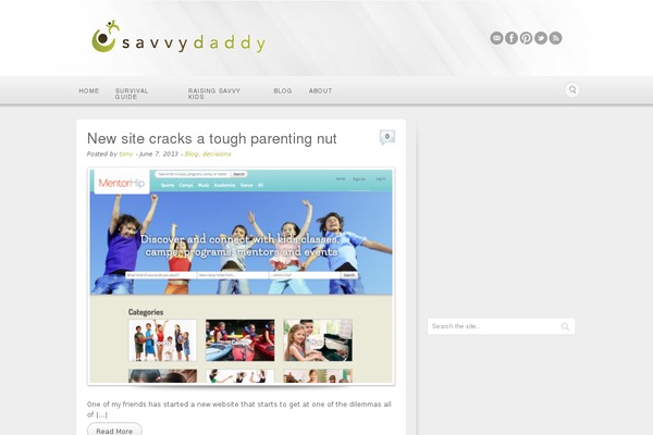 Alyeska theme site design template sample