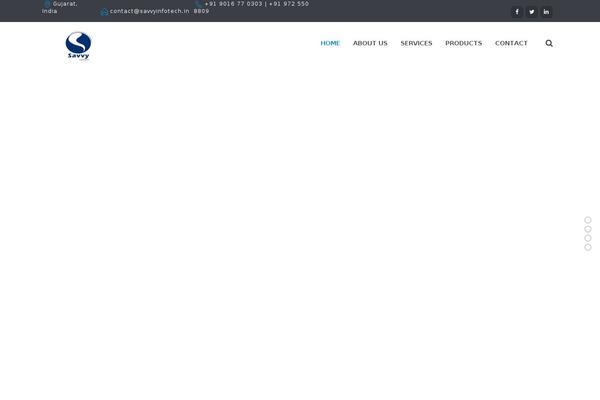 Site using Social Media Widget plugin