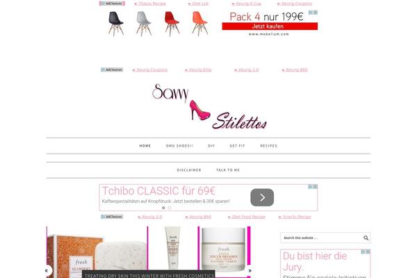 Foodie Pro theme site design template sample