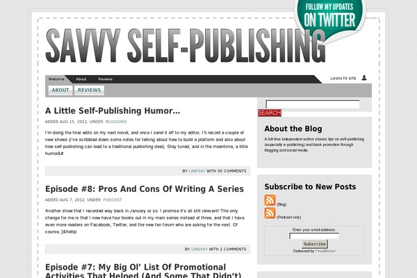 savvyselfpublishing.com site used Aparatus-v2