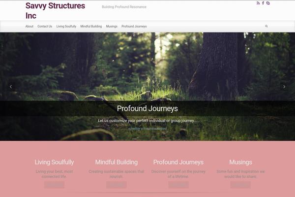 evolve theme site design template sample