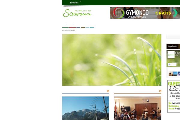 MesoColumn theme site design template sample